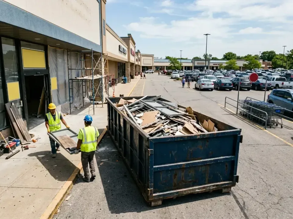 retail-store-renovation-debris-003 — frequently asked questions, Roll-off Dumpster Rentals in Monroe City, MO